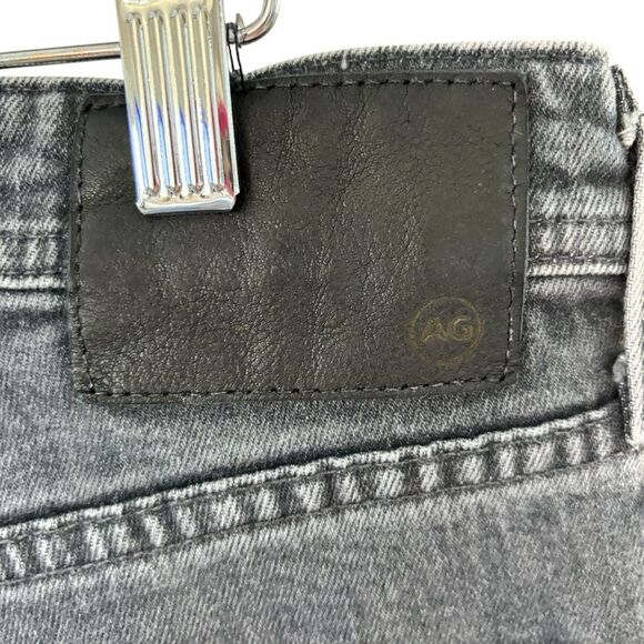 AG Adriano Goldschmied Gray/Light Black Wash The Everett Slim Jeans Zip Fly 33 - Picture 6 of 14